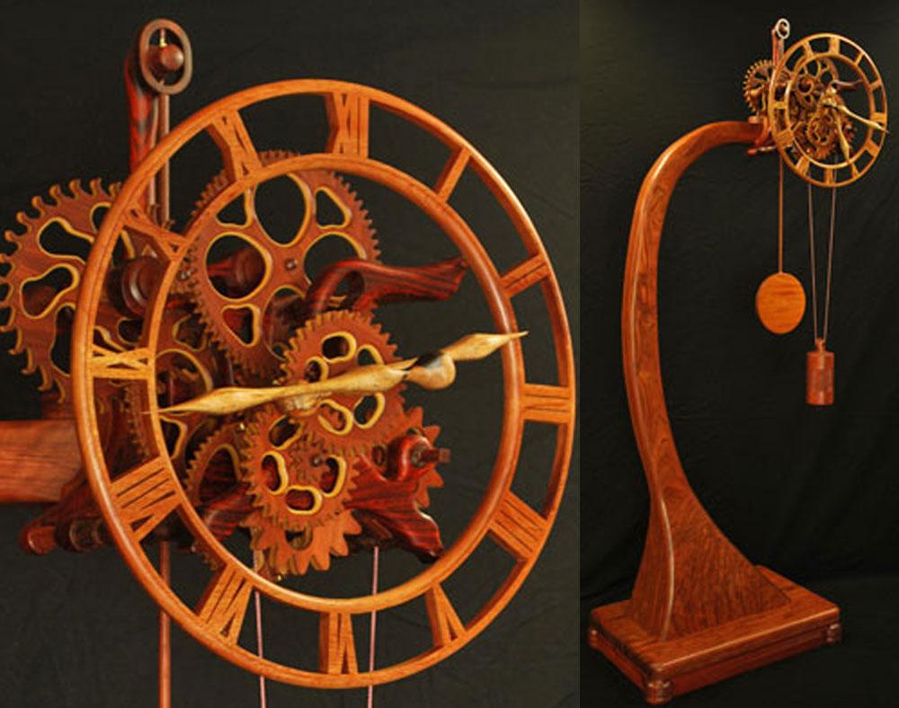 Arching Stand Clock