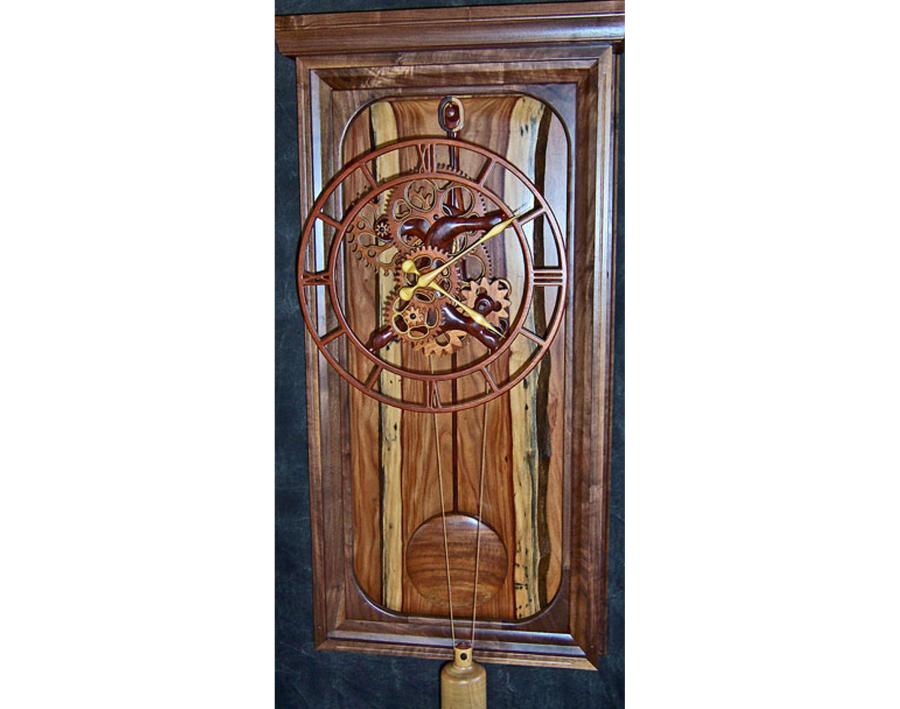 Wall Style Clock - Framed